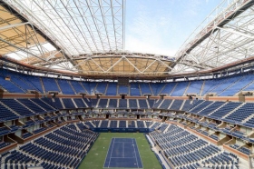 Us Open: Il tetto dell'Arthur Ashe ormai è pronto