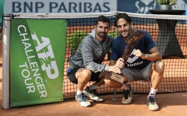 Simone Vagnozzi con Stefano Travaglia