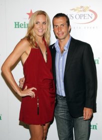 Nicole Vaidisova insieme al marito Radek Stepanek