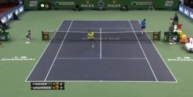 Bellissimo recupero di Stanislas Wawrinka