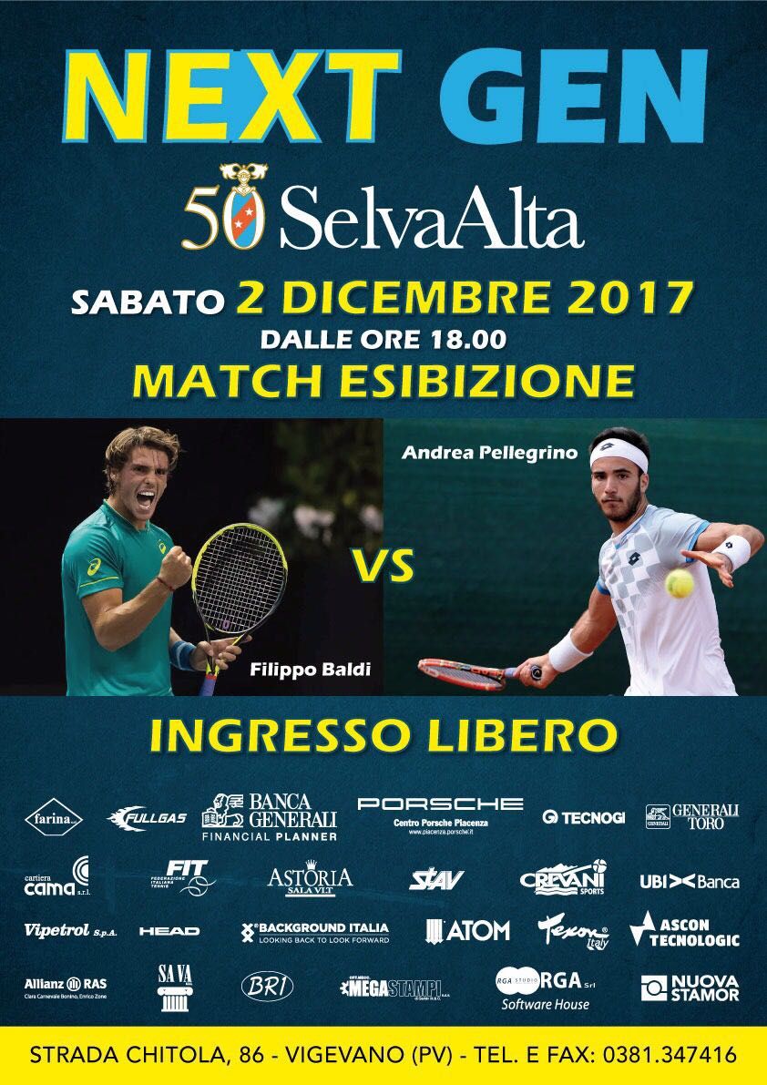 Match tra Baldi e Pellegrino a Vigevano