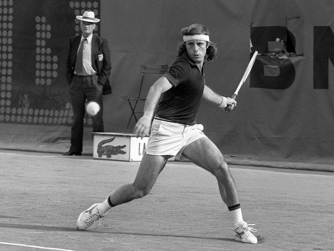 Guillermo Vilas nella foto