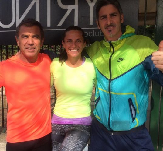 Roberta Vinci classe 1983 finalista agli Us Open nel 2015
