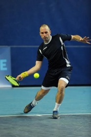 Jonata Vitari, lecchese classe '78, ha conquistato il suo primo punto Atp - (foto Francesco Panunzio).