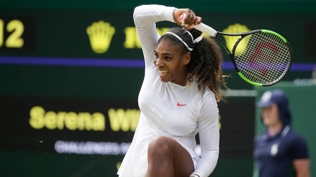 Serena Williams nella foto