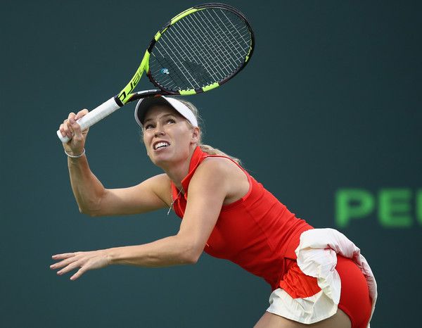 Caroline Wozniacki nella foto