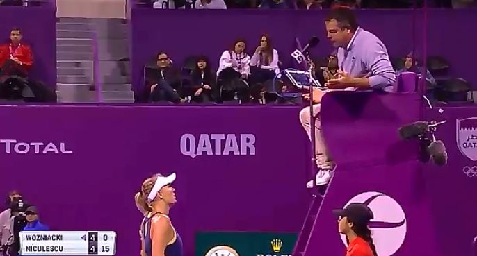 Caroline Wozniacki nella foto