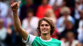 Alexander Zverev nella foto