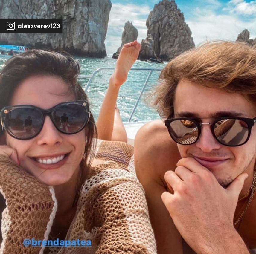 Alexander Zverev dopo 9 mesi si separa dalla modella Brenda Patea