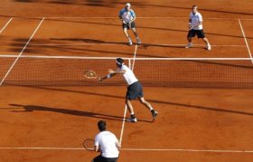 Potito Starace e Daniele Bracciali vittoriosi quest'oggi nel doppio