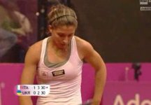 Fed Cup – Italia vs Ucraina 1-0: Sara Errani si sbarazza in due set di Kateryna Bondarenko