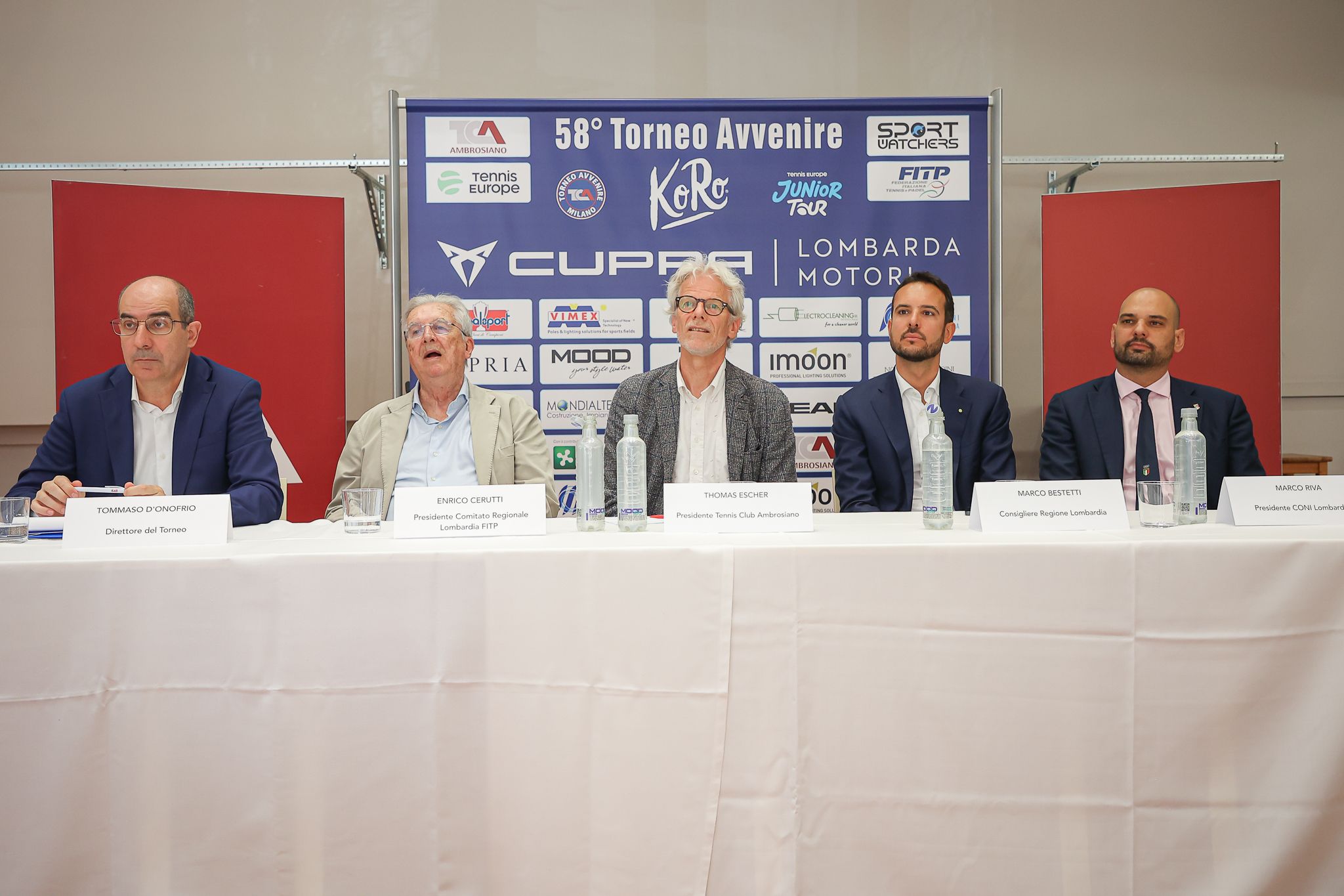 La conferenza stampa tenura ieri