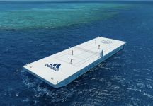 Un campo da tennis galleggiante con le stelle dello sport per promuovere la protezione della barriera corallina australiana (Video)