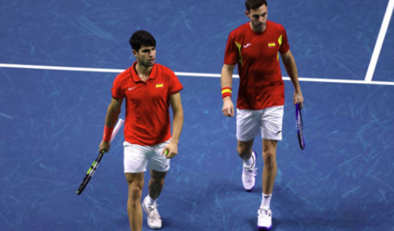 Marcel Granollers e Carlos Alcaraz nella foto - foto getty images