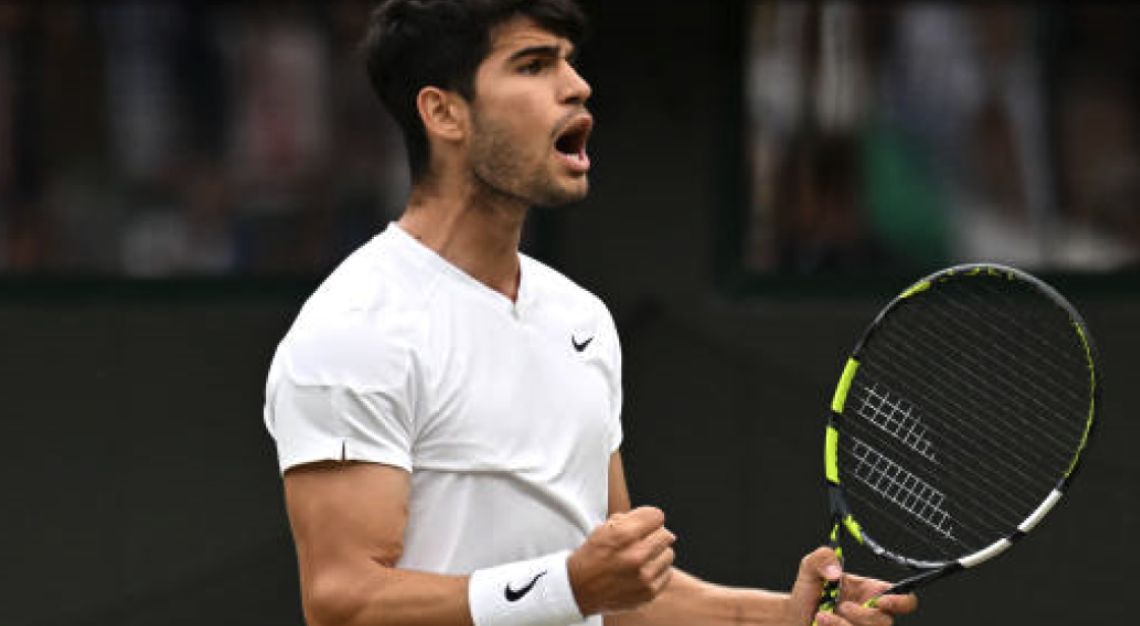 Carlos Alcaraz nella foto - Foto Getty Images