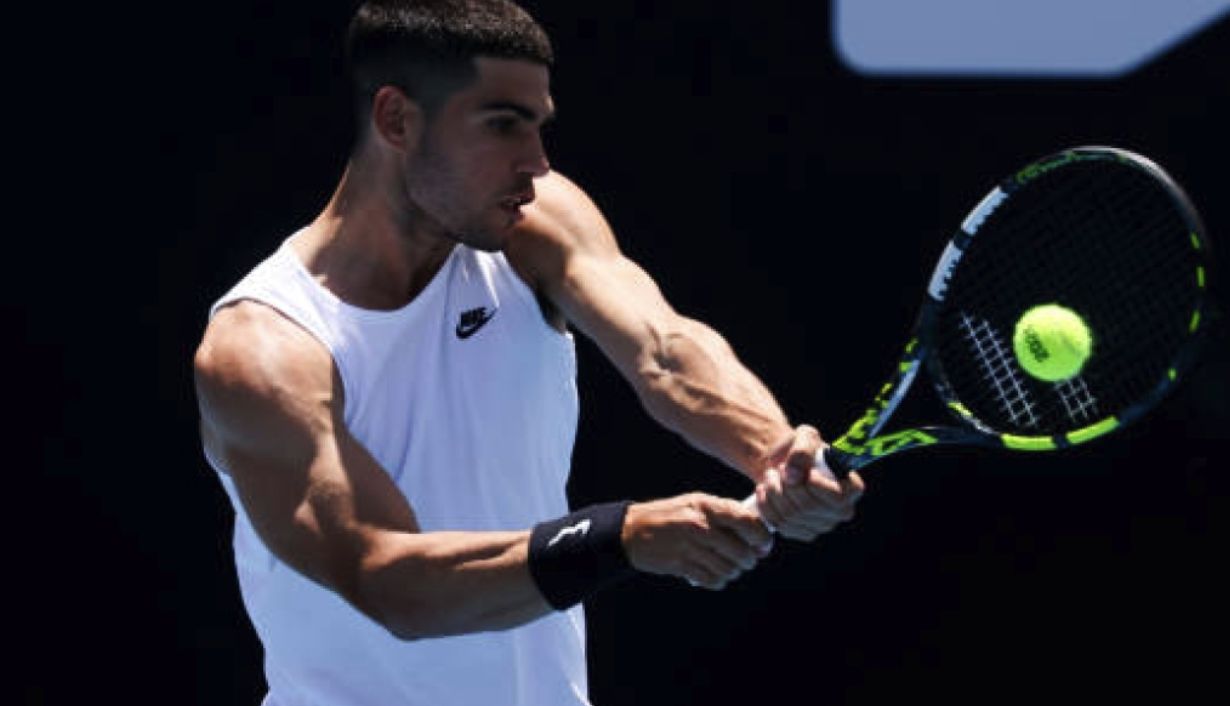 Carlos Alcaraz nella foto - Foto Getty Images