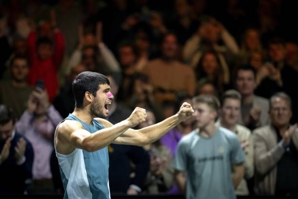 Carlos Alcaraz nella foto - Foto Getty Images