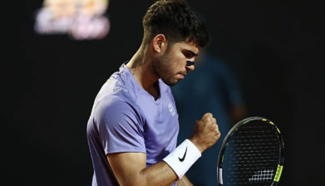 Carlos Alcaraz nella foto - Foto Getty Images