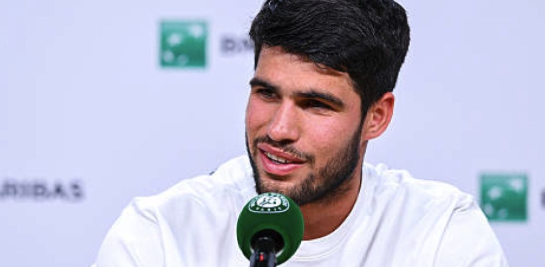 Carlos Alcaraz nella foto - Foto Getty Images