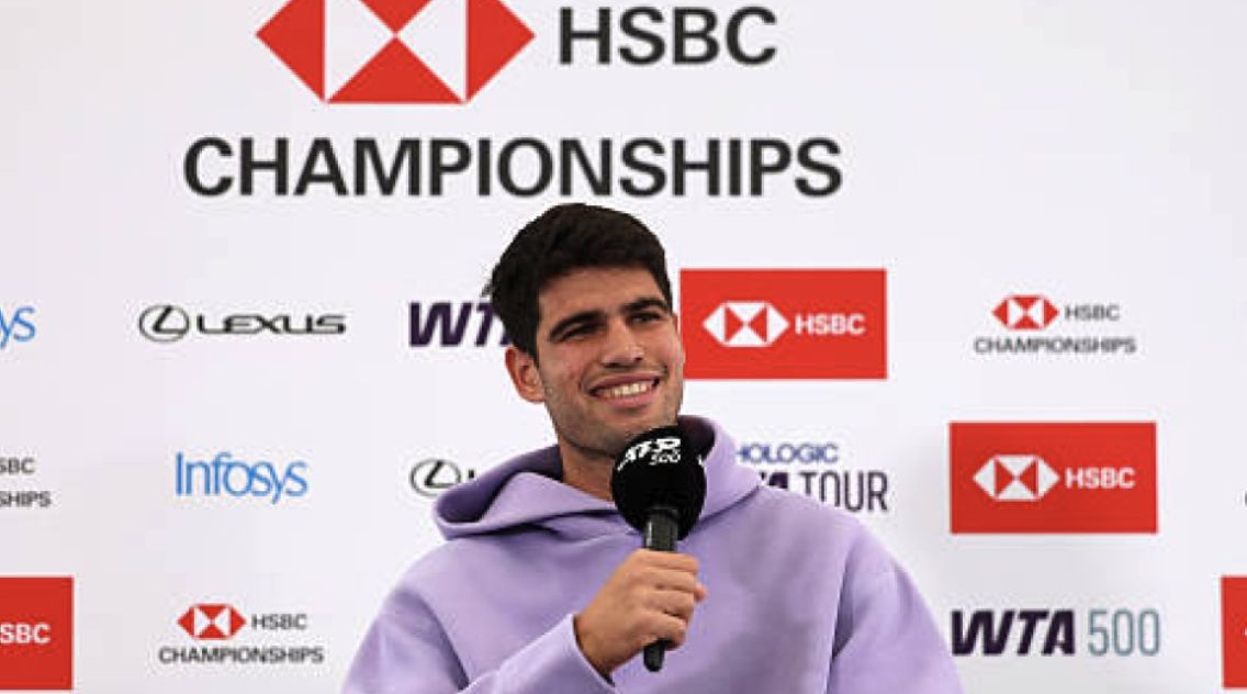 Carlos Alcaraz nella foto - Foto Getty Images