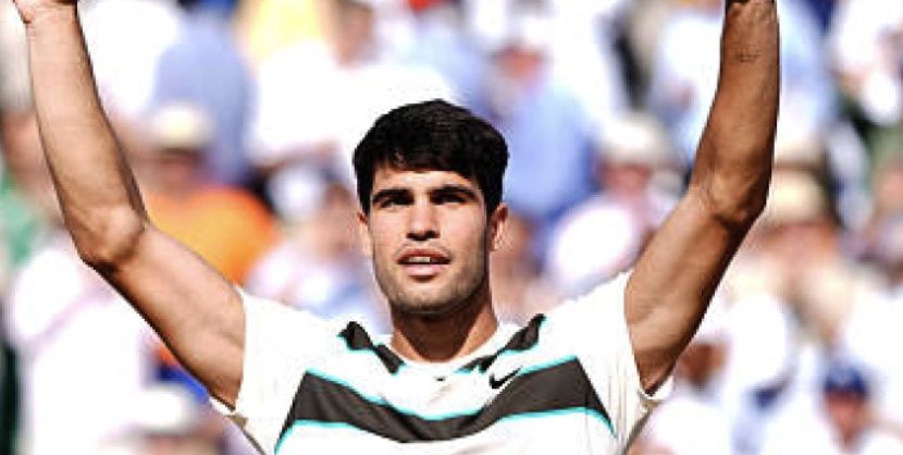 Carlos Alcaraz nella foto - Foto Getty Images