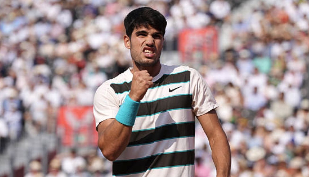 Carlos Alcaraz nella foto - Foto Getty Images