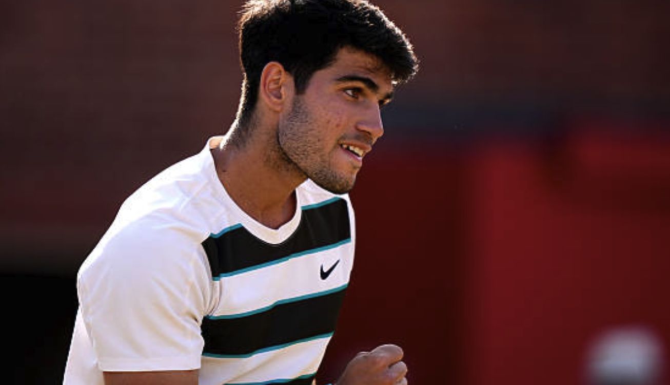 Carlos Alcaraz nella foto - Foto Getty Images