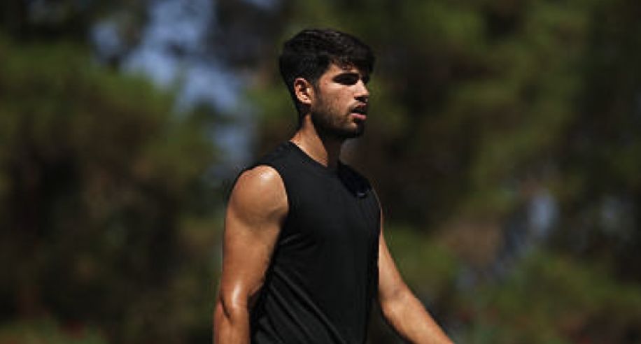 Carlos Alcaraz nella foto - Foto Getty Images