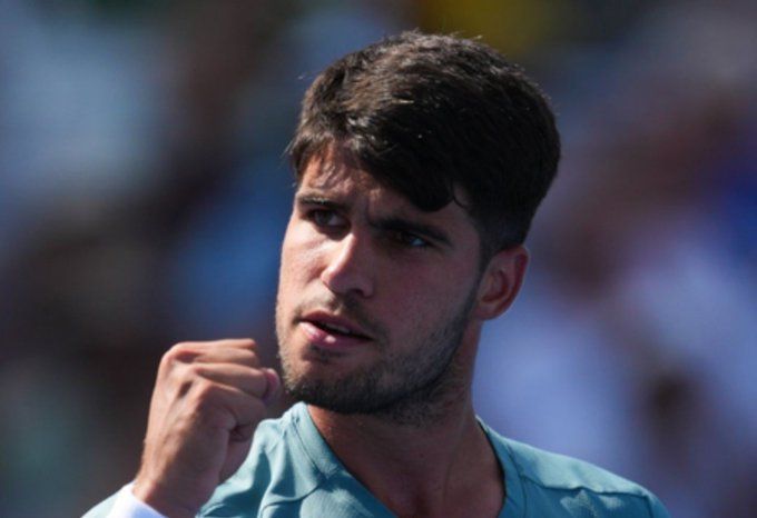 Carlos Alcaraz nella foto - Foto Getty Images