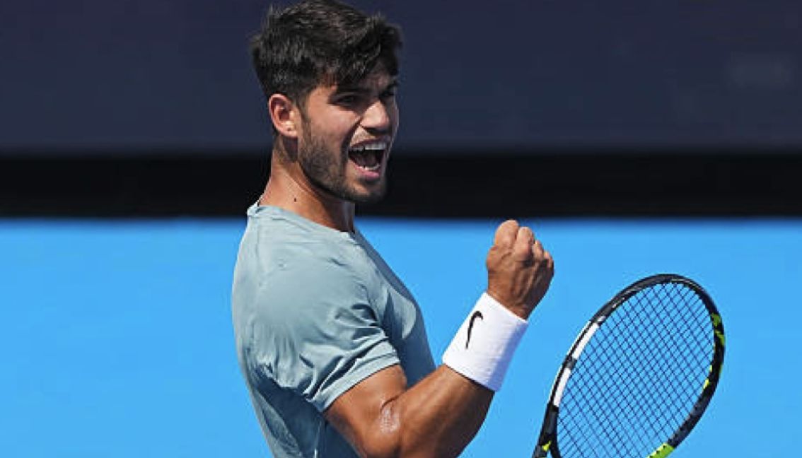 Carlos Alcaraz (foto Getty Images)