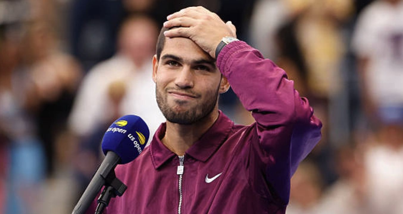 Carlos Alcaraz (foto Getty Images)