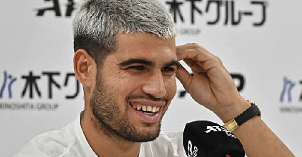 Carlos Alcaraz (foto Getty Images)