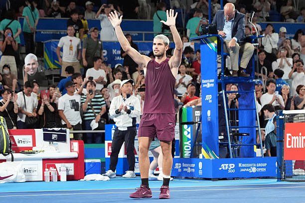 Carlos Alcaraz (foto Getty Images)