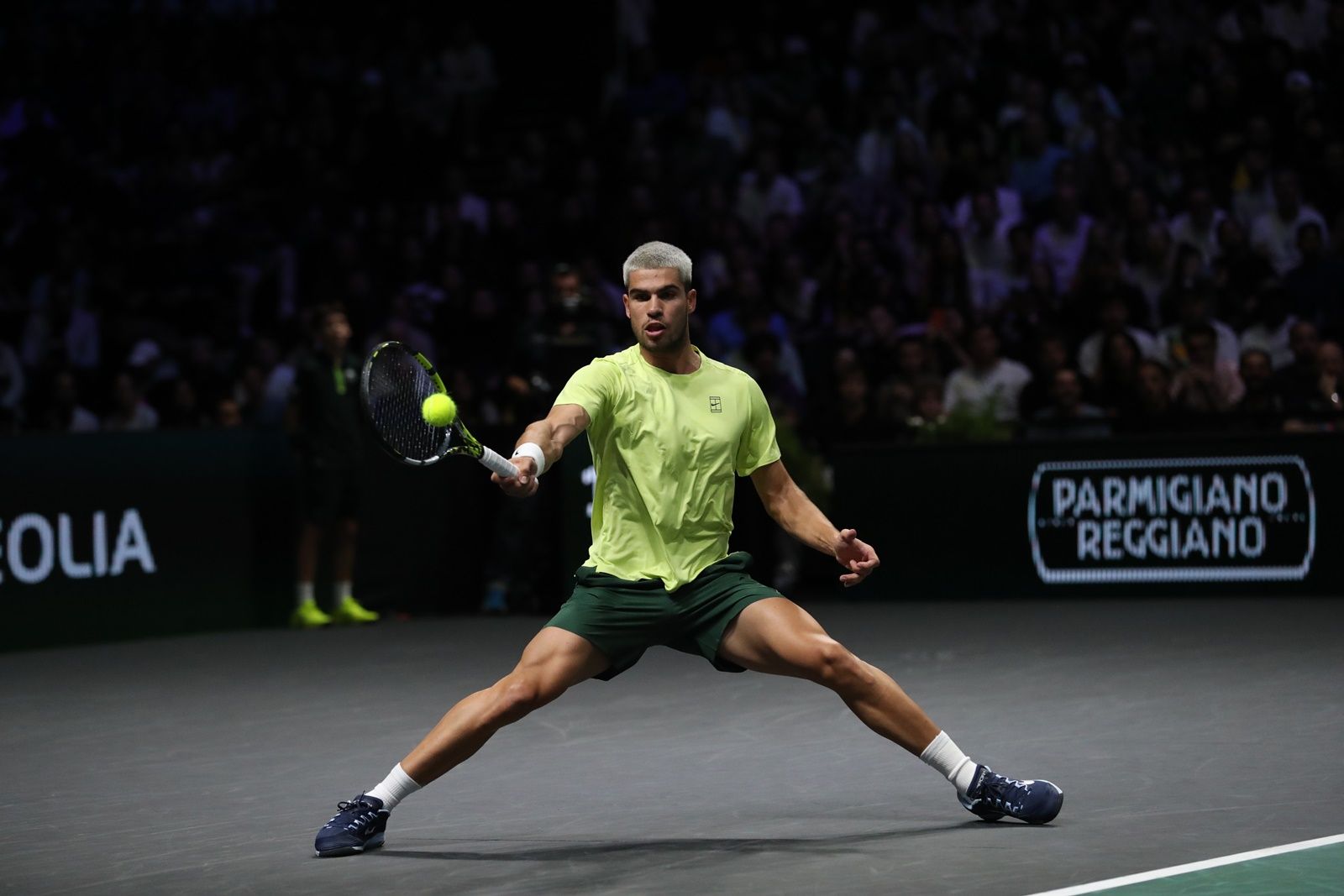 Carlos Alcaraz nella foto - Foto Patrick Boren