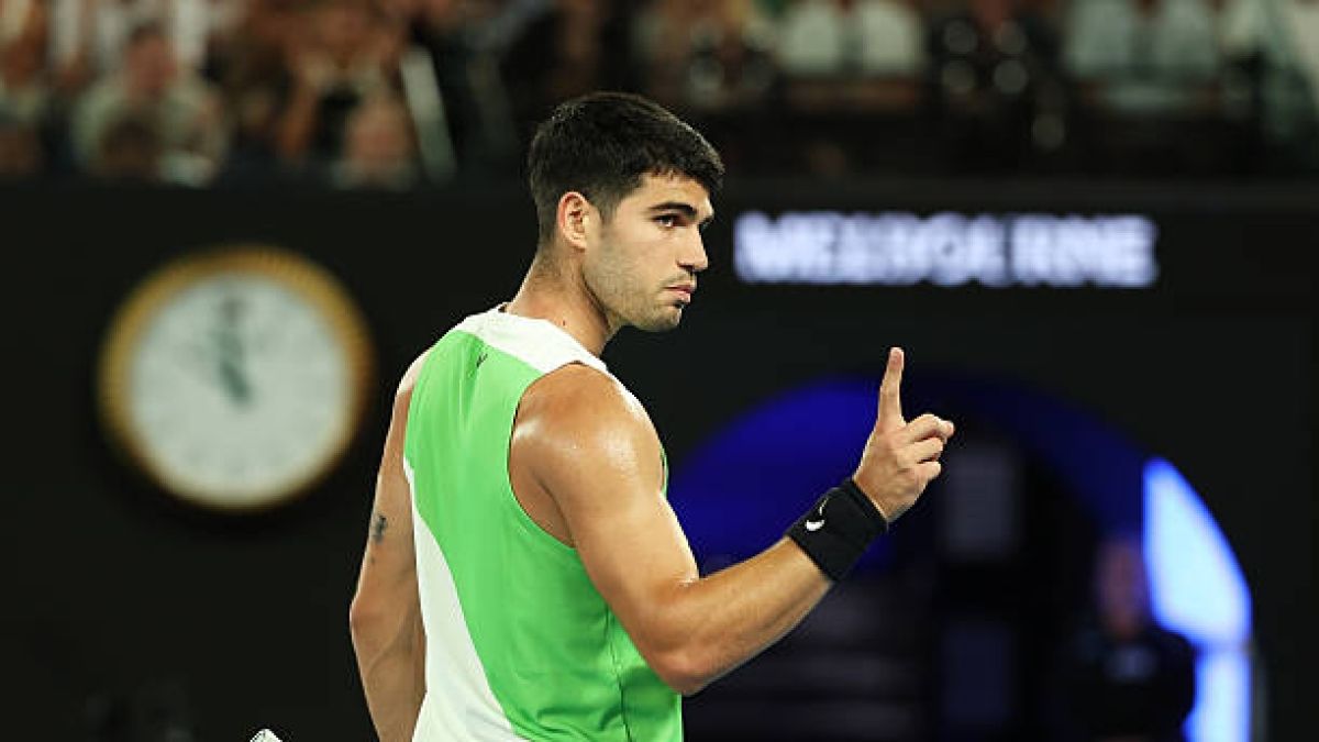 Carlos Alcaraz nella foto - Foto Getty Images