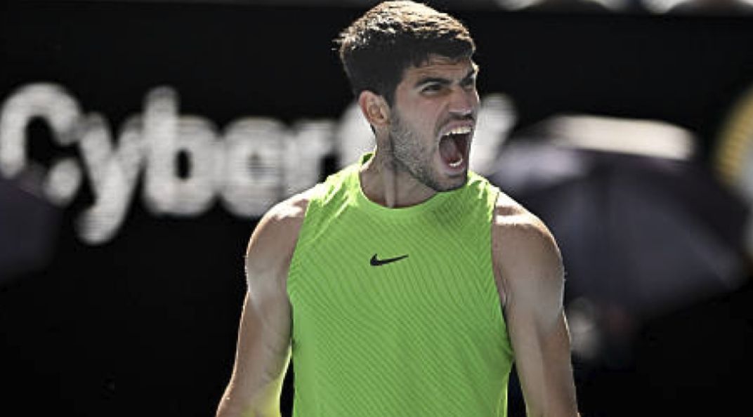 Carlos Alcaraz (foto Getty Images)