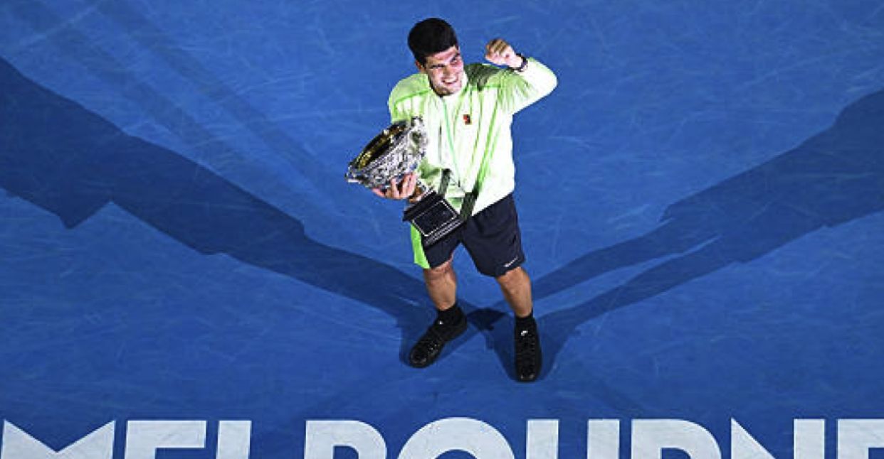 Carlos Alcaraz (foto Getty Images)