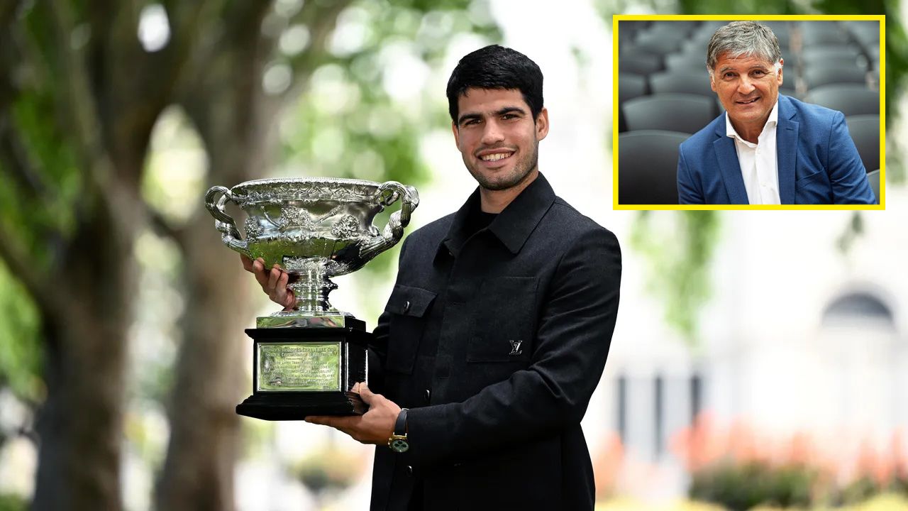 Carlos Alcaraz e Toni Nadal