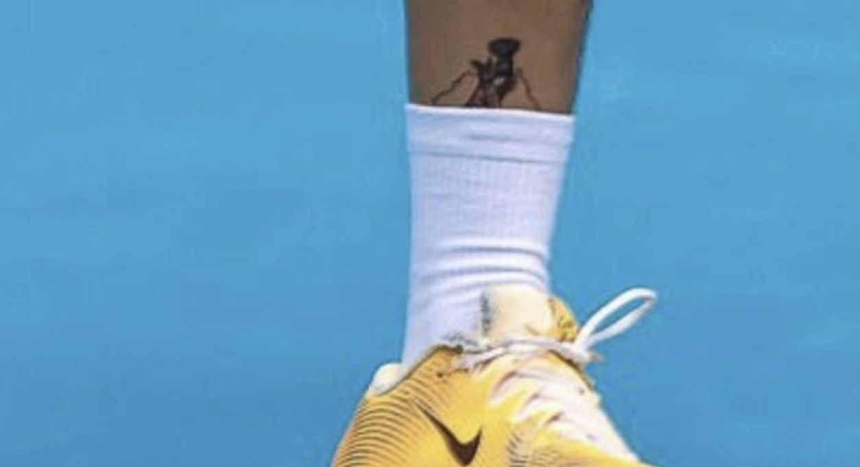 Il nuovo tatuaggio di Carlos Alcaraz