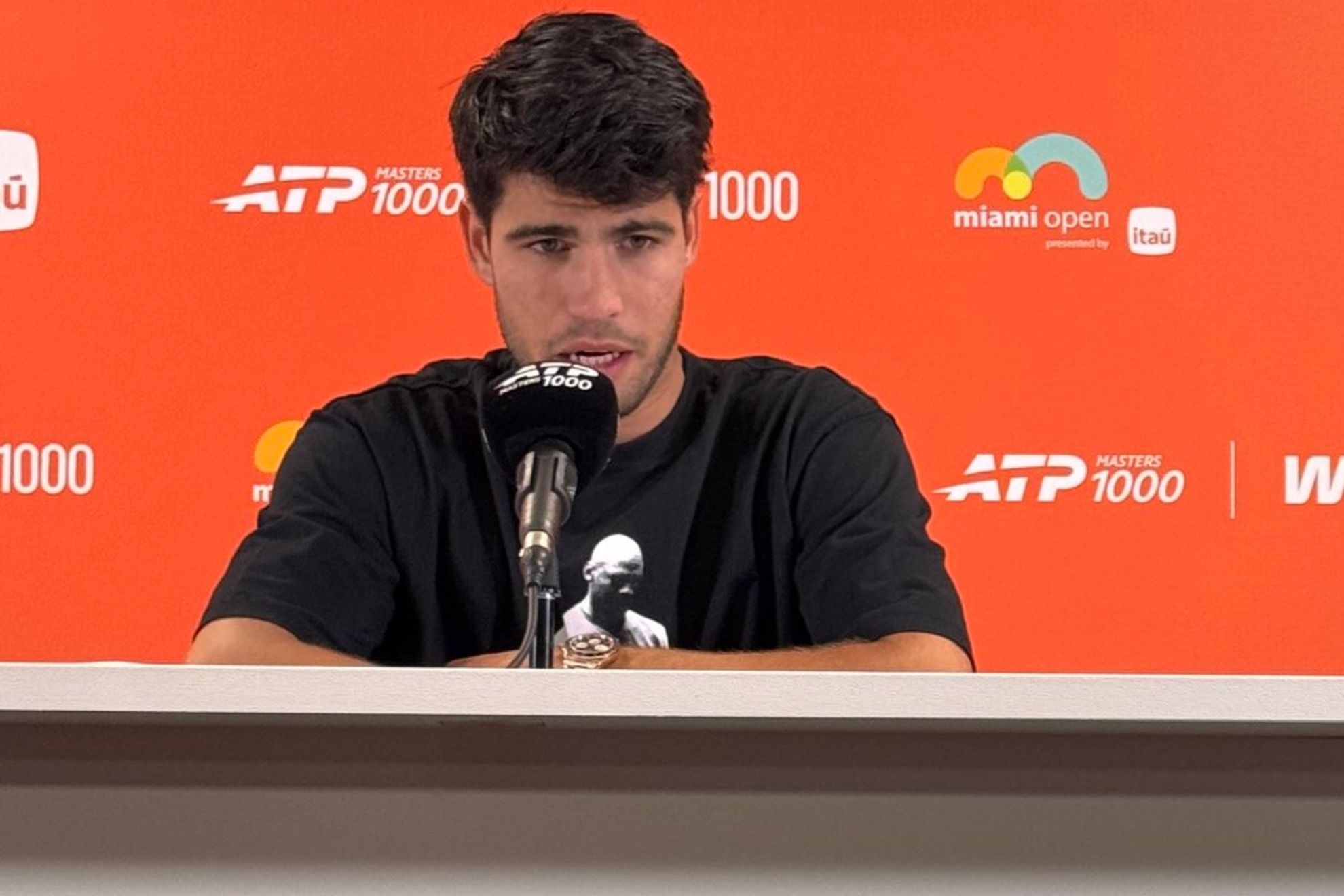 Alcaraz parla dopo la sconfitta a Miami 2026