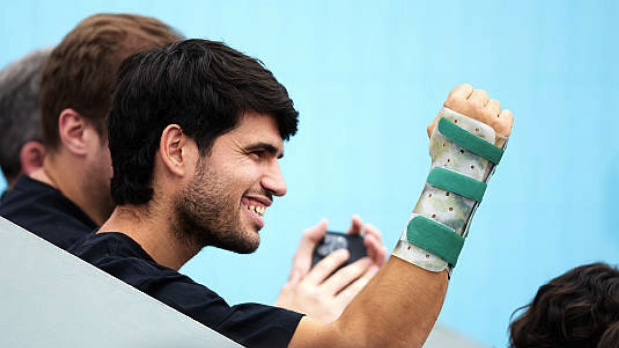 Carlos Alcaraz (foto Getty Images)