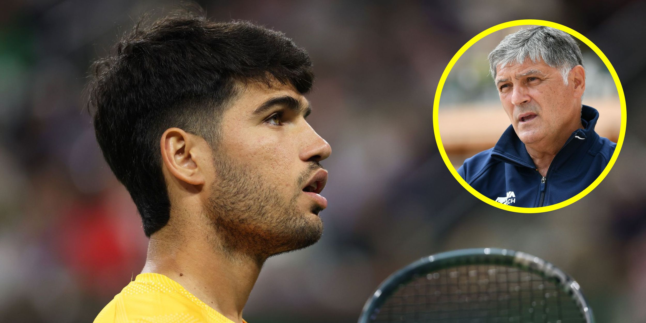 Carlos Alcaraz e Toni Nadal