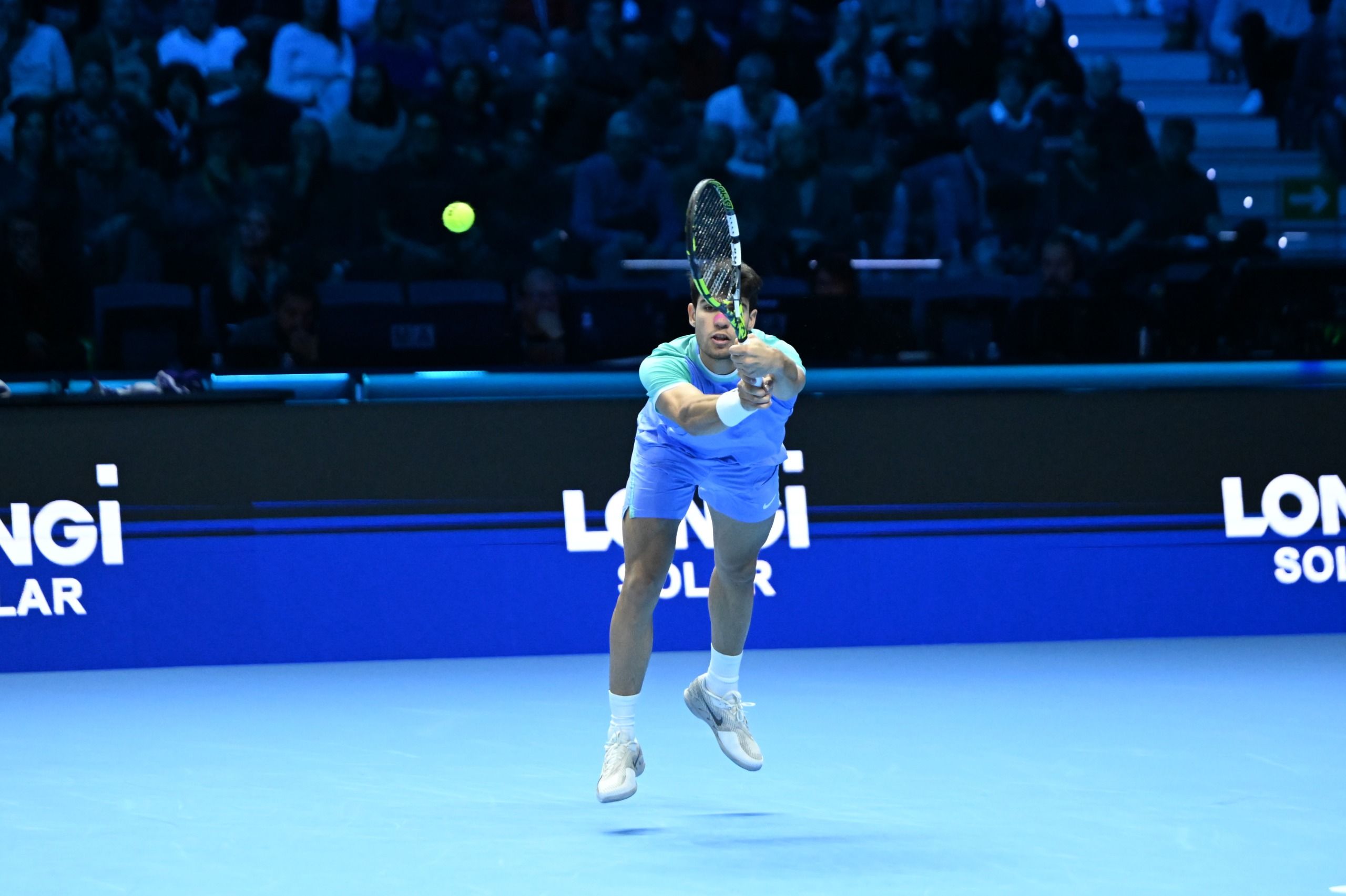 Carlos Alcaraz, n.3 ATP alle Finals 2024 (foto Antonio Fraioli)