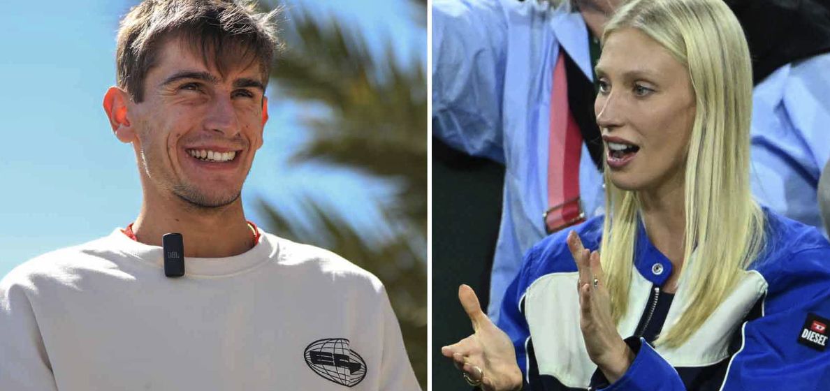Matteo Arnaldi con Mia Savio