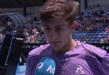 Australian Open: Parla Matteo Arnaldi “Ero teso e si è visto ma sono contento di come l’ho gestita” (con le nuove statistiche scritte ed il Video della partita e intervista a bordo campo). Parla anche Lucia Bronzetti che ha avuto anche i crampi