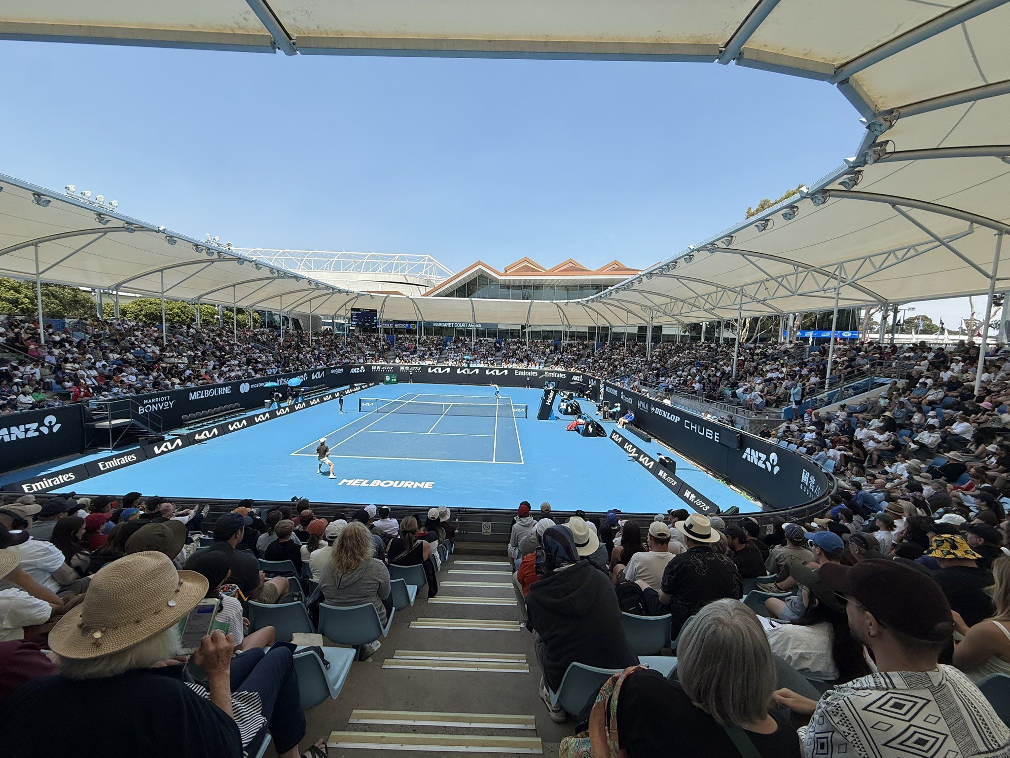 Grande pubblico agli Australian Open