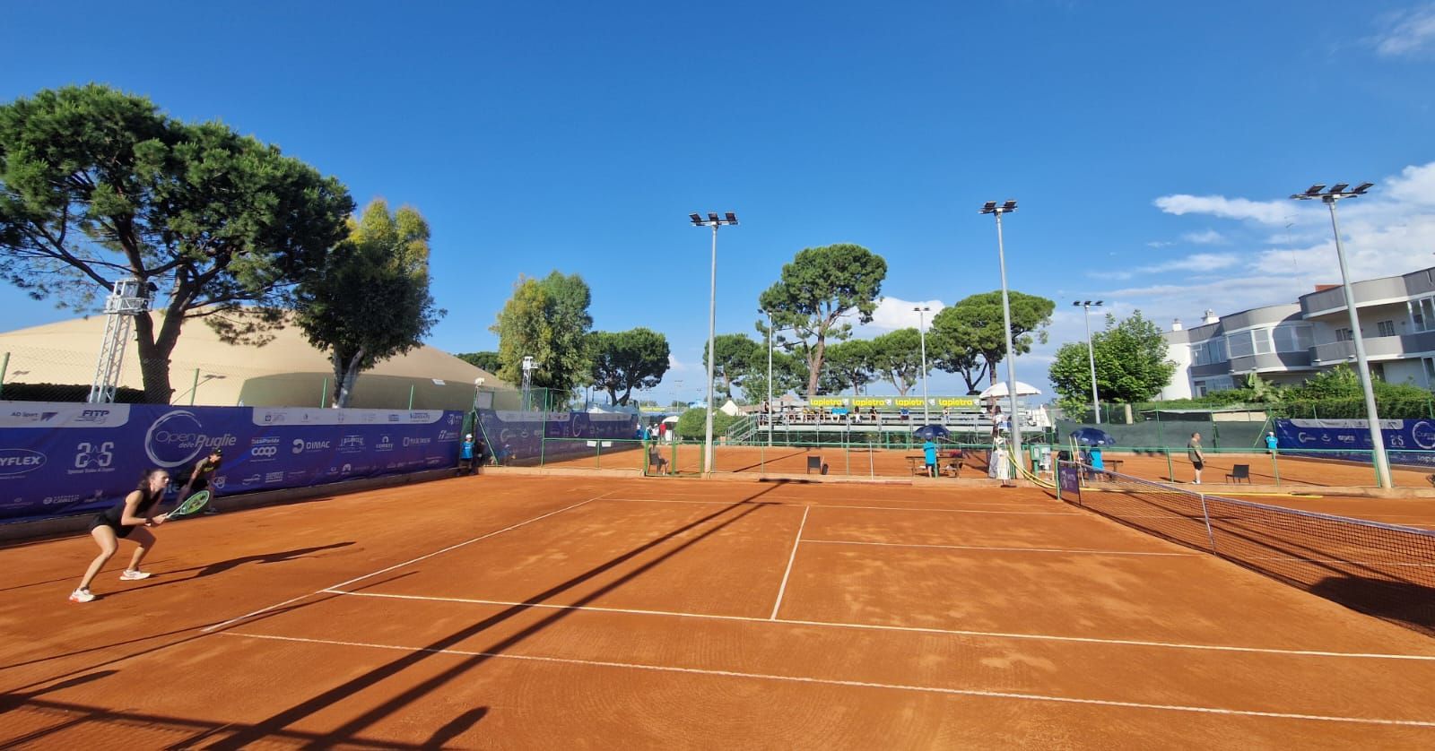 Il campo del torneo di Bari