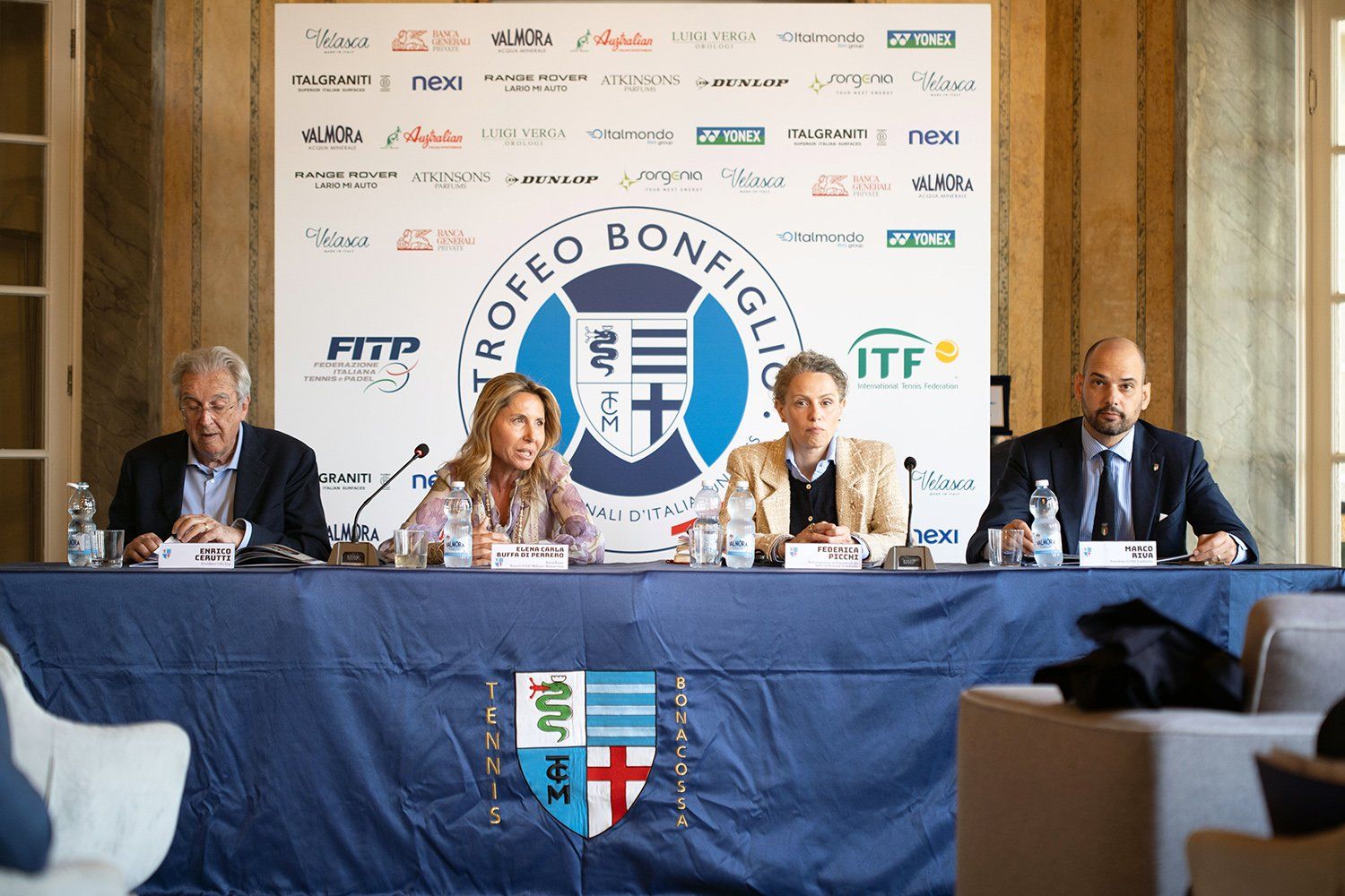 Il Trofeo Bonfiglio è in programma sui campi del Tennis Club Milano Alberto Bonacossa da sabato 17 a domenica 25 maggio (foto GAME)