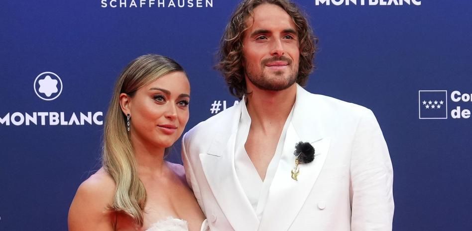 Paula Badosa insieme a Stefanos Tsitsipas