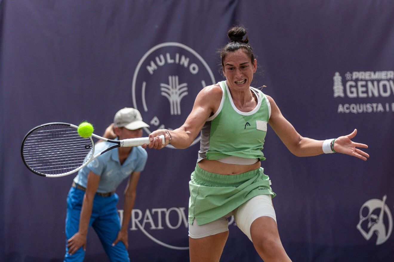 La svizzera Susan Bandecchi è ai quarti di finale della terza edizione del Veneto Open promoted by Regione del Veneto (foto Creativite Idea)